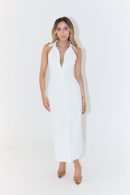 Maxi Jurk Lichtgewicht Luxe Zomerse Elegant Design – Aveline