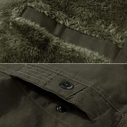 Warme winterjas met tijdloos design voor heren – Cas