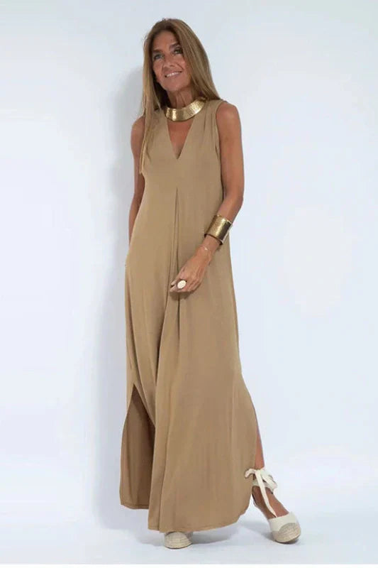 Sculpting maxi-jurk met flatterende pasvorm – Isabella
