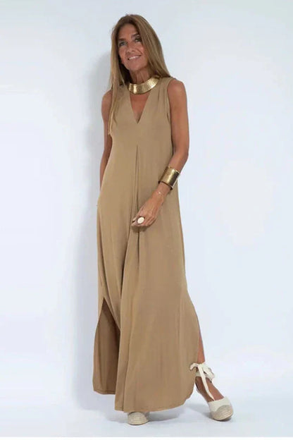 Sculpting maxi-jurk met flatterende pasvorm – Isabella