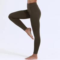 Thermo Legging voor Dames met Hoge Taille en Fleecevoering – Alvara
