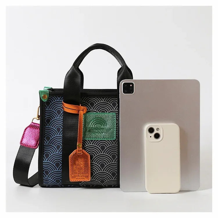 Luxe schoudertas met gouden details voor dames – Virella