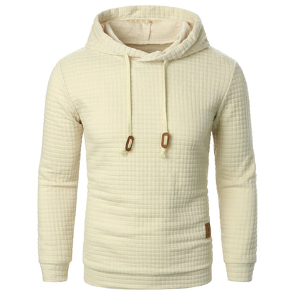 Comfortabele casual heren hoodie met relaxte pasvorm – Frits
