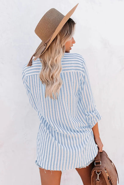 Zomerblouse dames ademend kreukvrij lichtgewicht – Kaylee