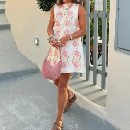 Elegante zomerjurk voor dames met luchtige pasvorm – Amelira