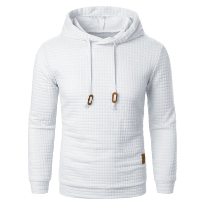 Comfortabele casual heren hoodie met relaxte pasvorm – Frits