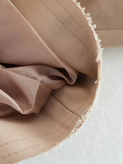 Stijlvolle cropped trenchcoat voor dames – Evelien