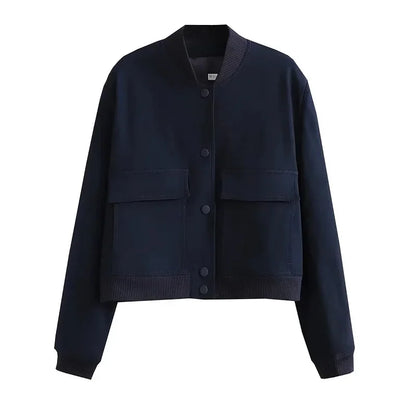 Minimalistisch bomberjack voor dames – Sophie