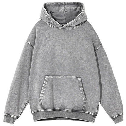 Stoere Vintage Hoodie met Oversized Pasvorm - Finn
