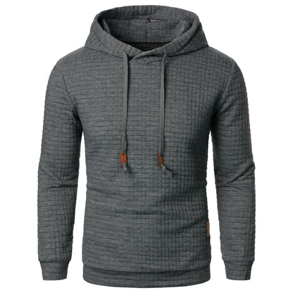 Comfortabele casual heren hoodie met relaxte pasvorm – Frits