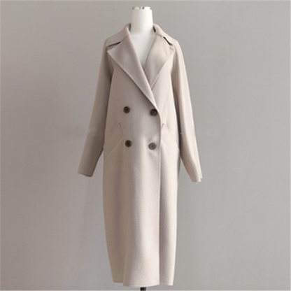 Elegante wintermantel met luxe afwerking voor dames – Evelyn