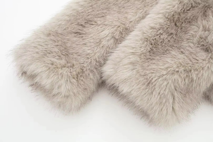Luxe Winterjas voor Dames met Nepbontlook – Sophie