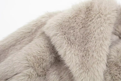 Luxe Winterjas voor Dames met Nepbontlook – Sophie