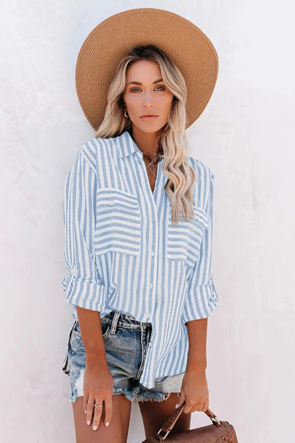 Zomerblouse dames ademend kreukvrij lichtgewicht – Kaylee