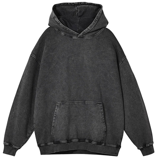 Stoere Vintage Hoodie met Oversized Pasvorm - Finn