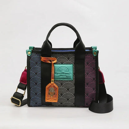 Luxe schoudertas met gouden details voor dames – Virella