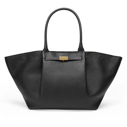 Leren tote bag voor dames met laptopvak – Arvella
