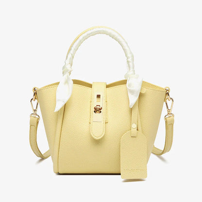 Elegante schoudertas met clutch en sjaaltje – Lumiéra