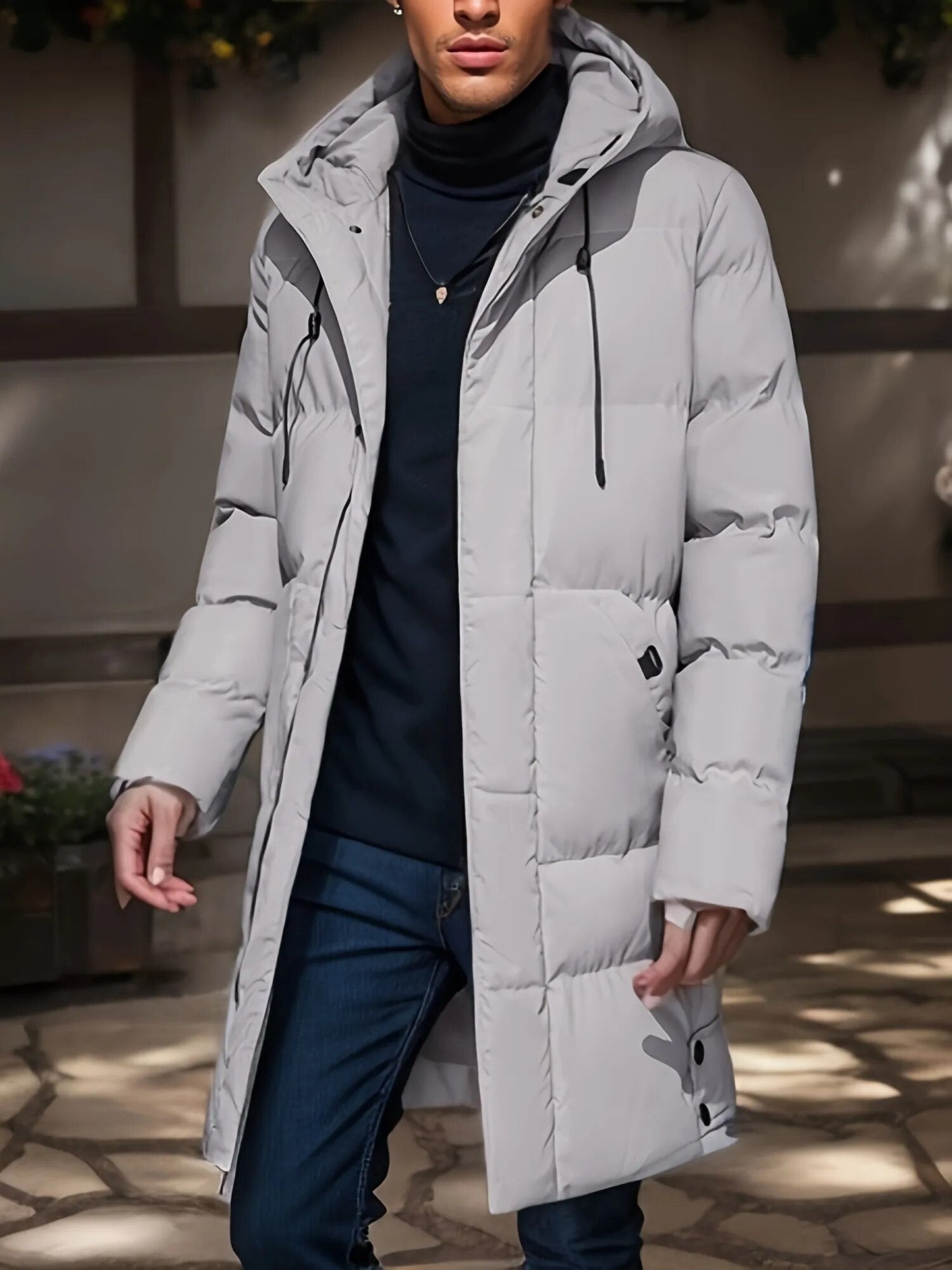 Waterdichte warme winterjas voor heren – Thomas