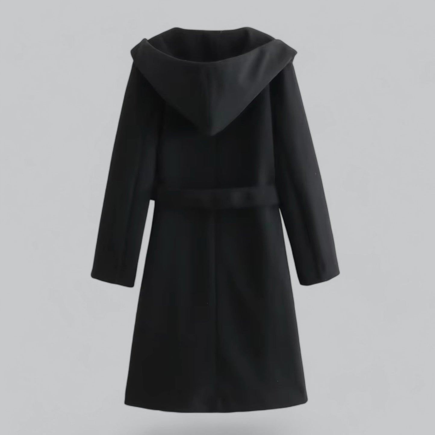 Casual trenchcoat met capuchon en ceintuur voor dames – Marit