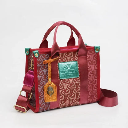 Luxe schoudertas met gouden details voor dames – Virella