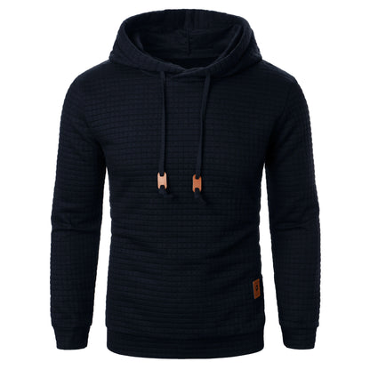 Comfortabele casual heren hoodie met relaxte pasvorm – Frits