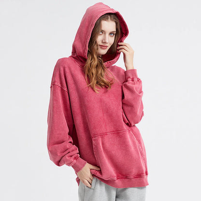 Stoere Vintage Hoodie met Oversized Pasvorm - Finn