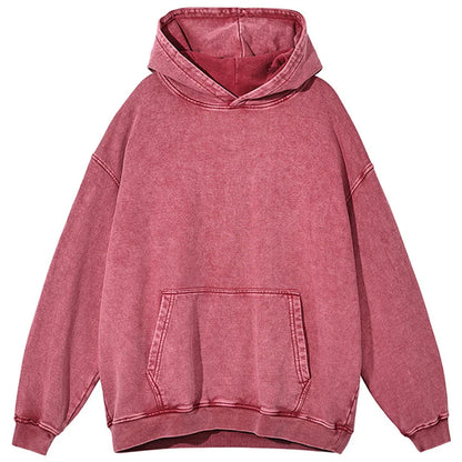 Stoere Vintage Hoodie met Oversized Pasvorm - Finn