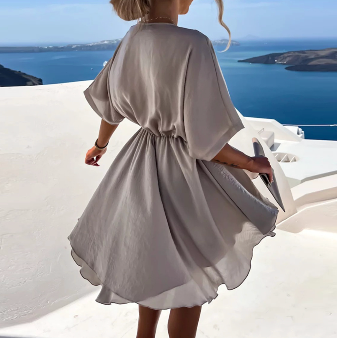 Klassieke damesjurk met elegant ontwerp en comfort – Elirya