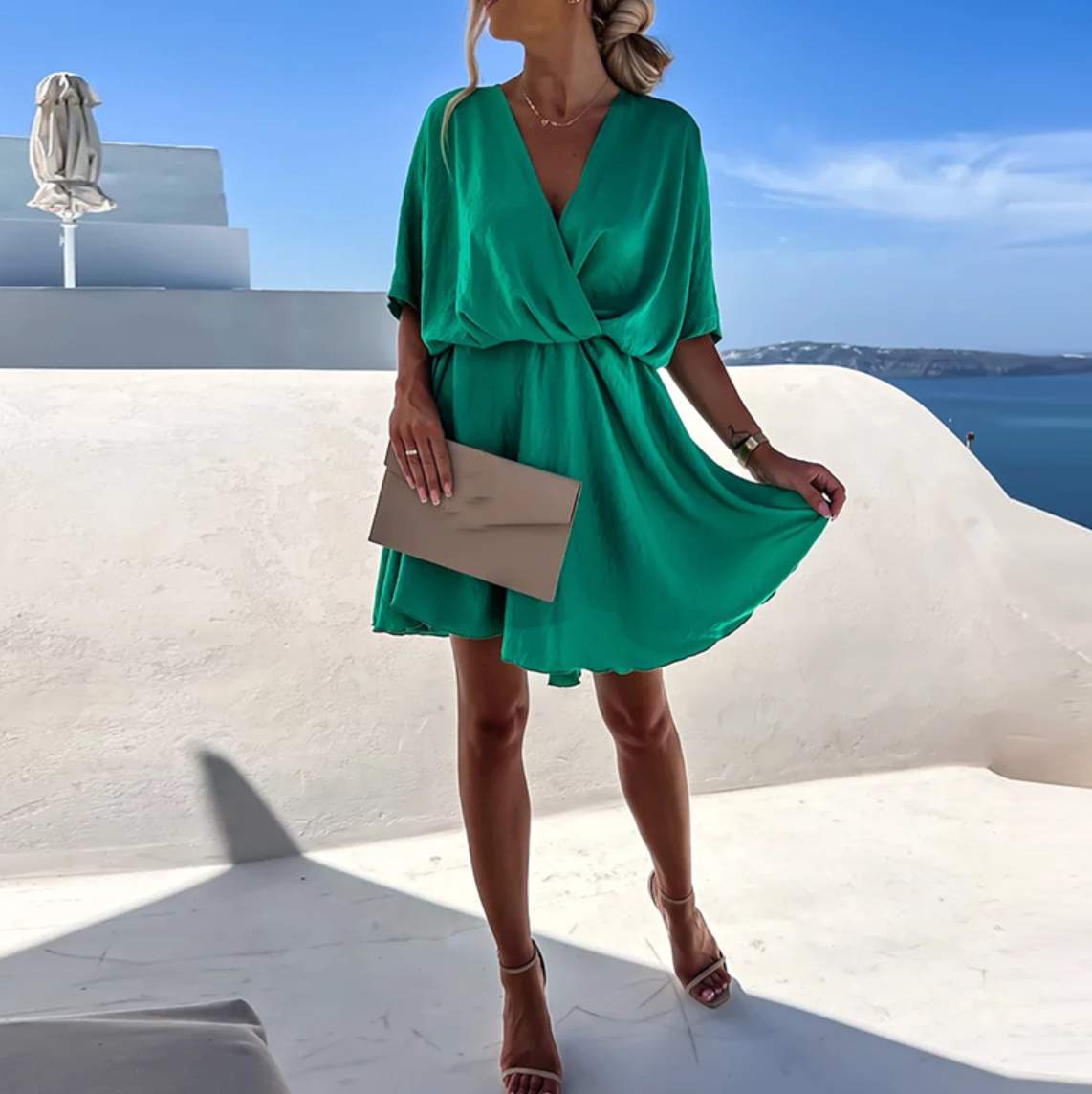 Klassieke damesjurk met elegant ontwerp en comfort – Elirya