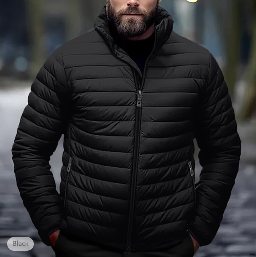 Warme winter pufferjas voor heren – Lars