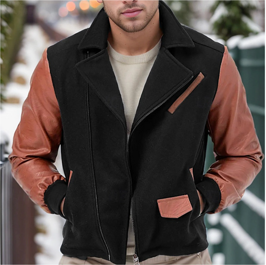 Stoere leren winterjas voor heren – Jack