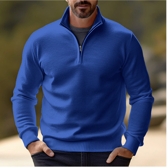 Casual Half-Zip Trui voor Heren – Tobias