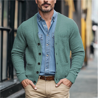 Stijlvolle gebreide cardigan voor heren – Raymond