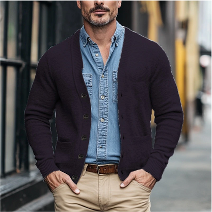 Stijlvolle gebreide cardigan voor heren – Raymond