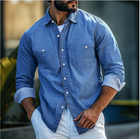 Denim overhemd voor heren – Lars
