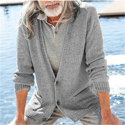 Gebreide cardigan trui voor heren – Rick