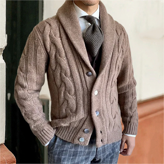 Gebreide cardigan trui voor heren – Ricardo
