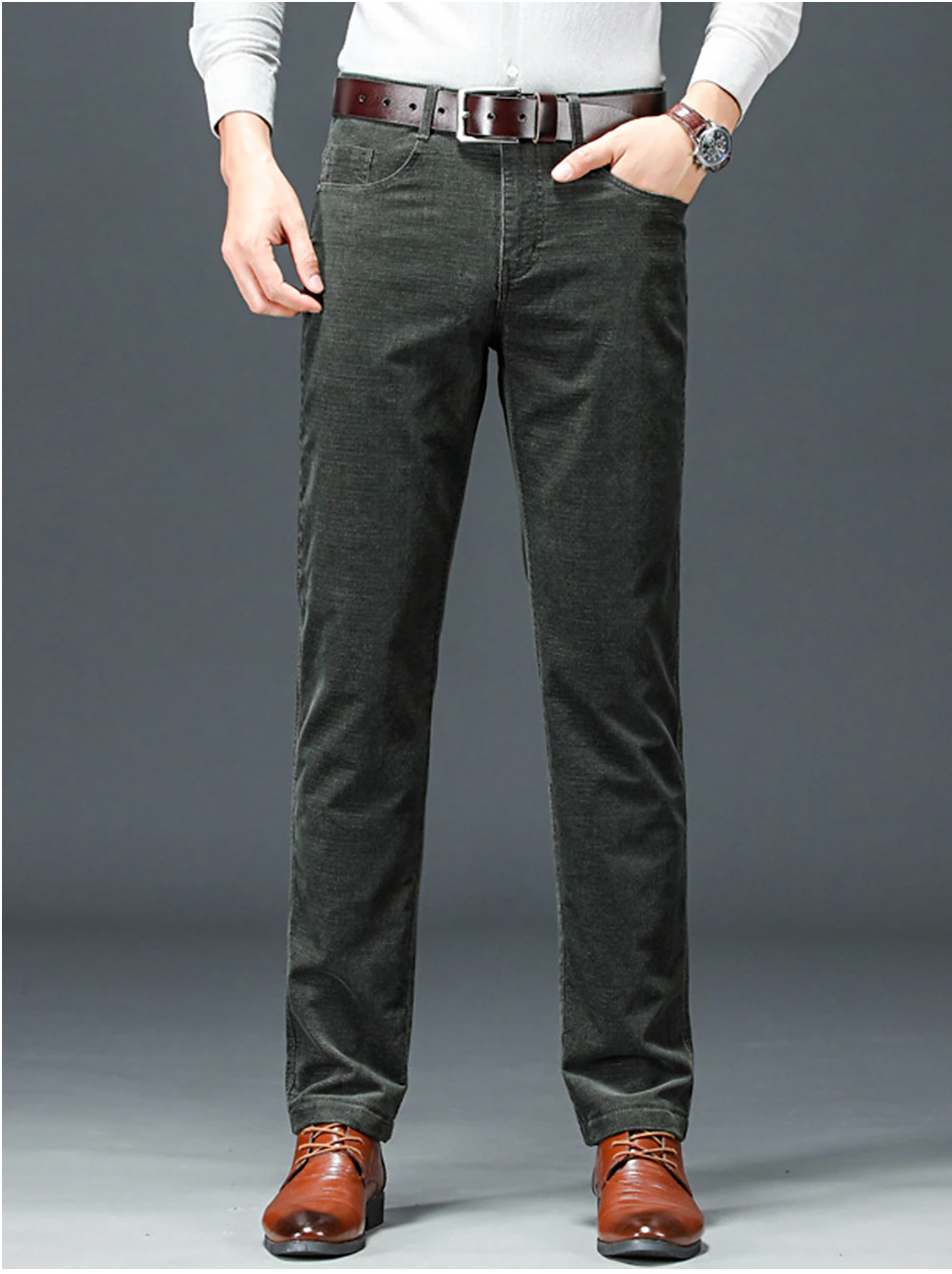 Heren corduroy broek voor winter stijl en comfort – Lars