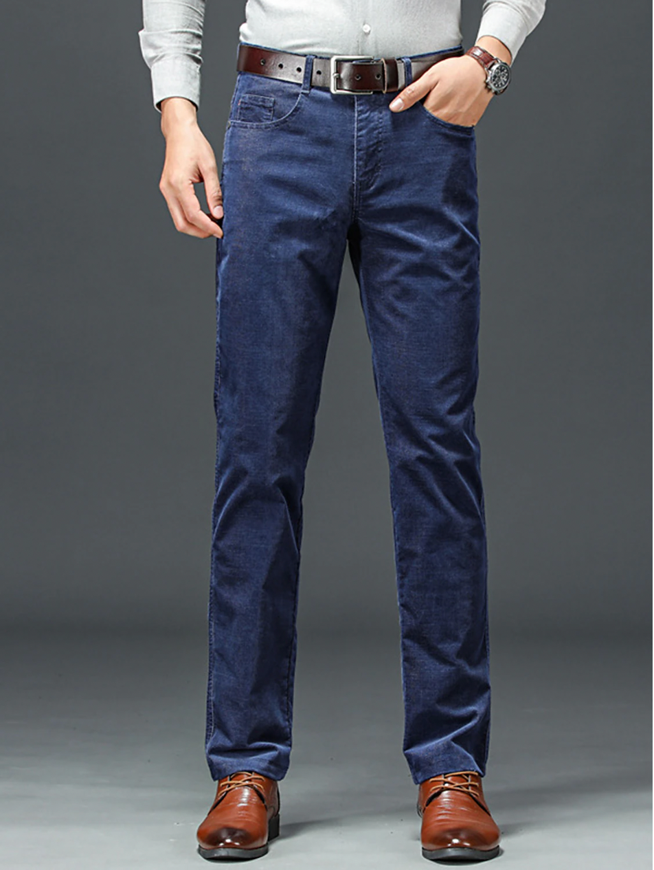 Heren corduroy broek voor winter stijl en comfort – Lars