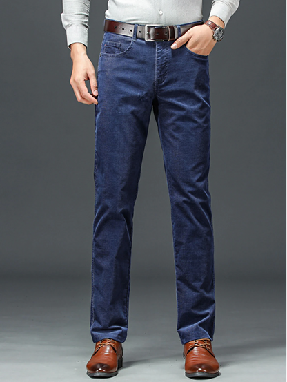 Heren corduroy broek voor winter stijl en comfort – Lars