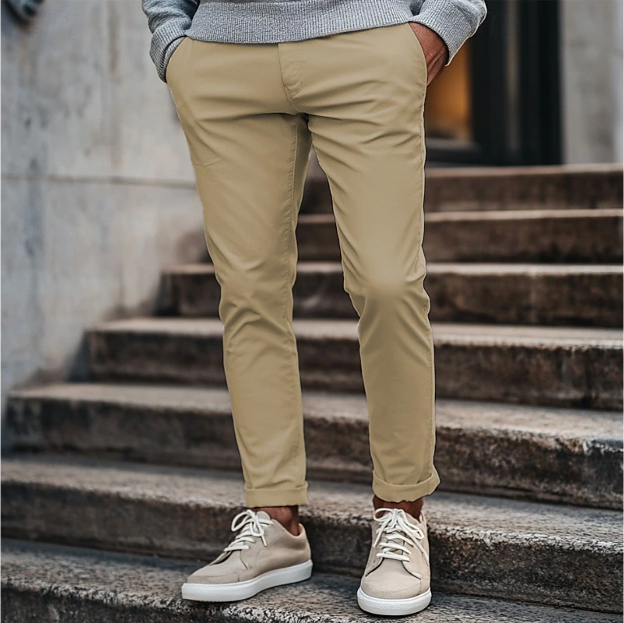 Casual Ademend Broek voor Heren - Adam