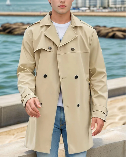 Stijlvolle Trenchcoat voor Heren – Algernon