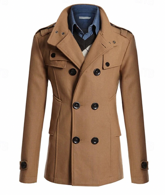 Stijlvolle Casual Trenchcoat voor Heren – Nico
