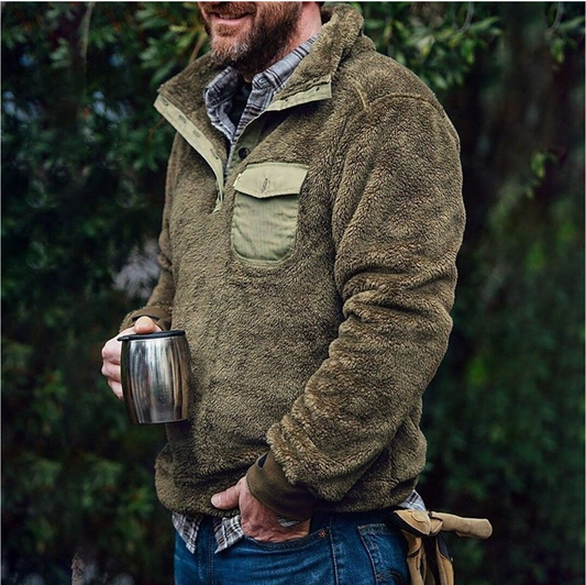 Warme fleece trui voor heren – Lars