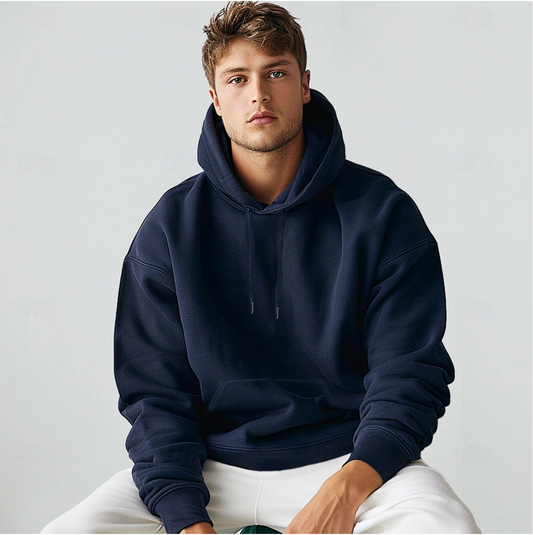 Comfortabele heren hoodie met moderne pasvorm – Lucas