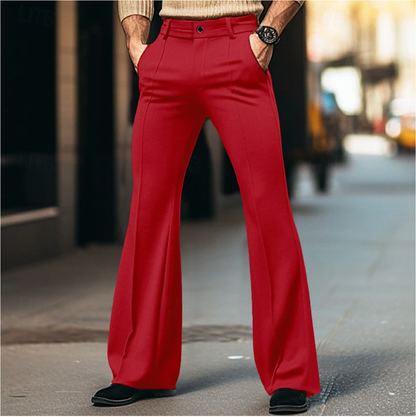 Heren Tailored Wijde Pantalons – Liam