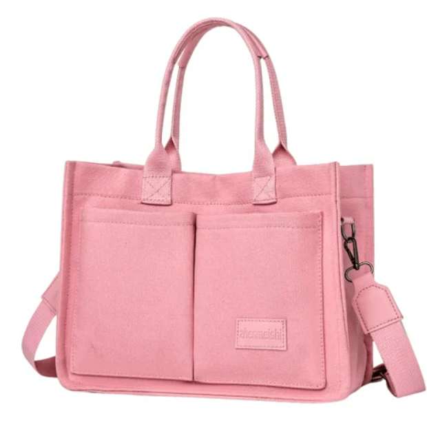 Elegante canvas schoudertas voor dames – Rilana