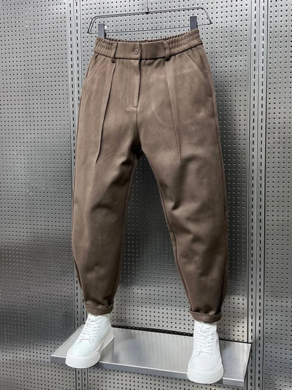 Heren chino broek getailleerd elegant comfortabel – Vantieri