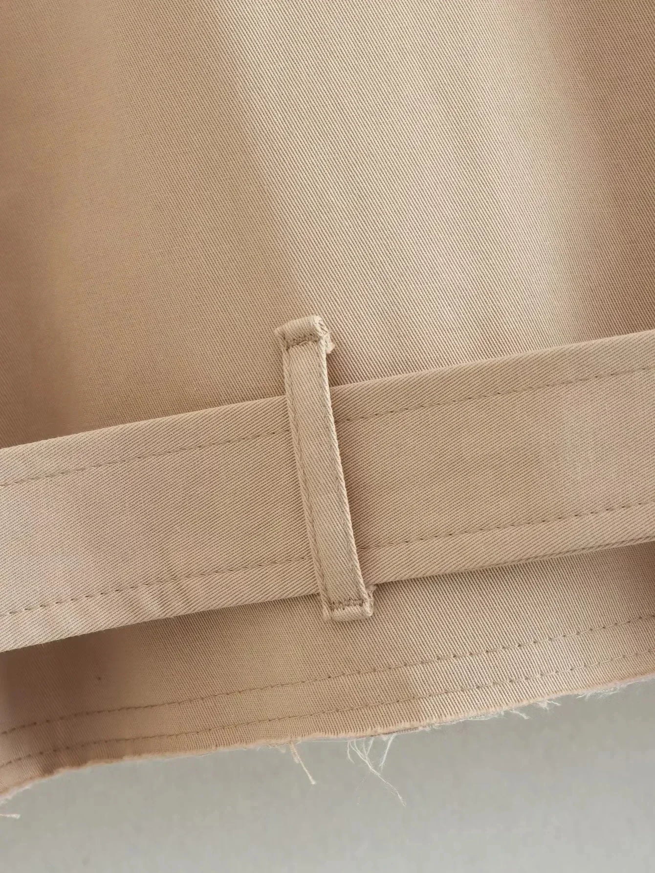 Stijlvolle cropped trenchcoat voor dames – Evelien